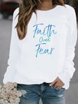 Women Sweatshirt Fleece Long Sleeve Pullovers