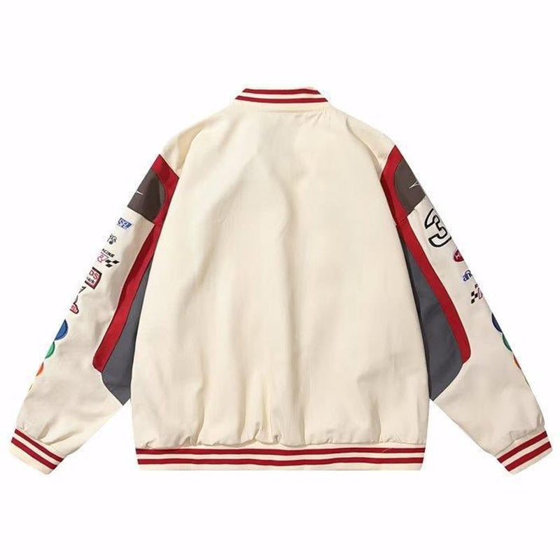 Bomber Jacket Men Hip Hop