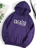 Created With At Purpose Hoodies Trendy Christian Sweatshirt