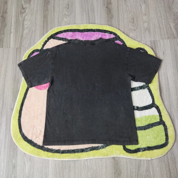 Vintage Yao Fashion Oversize Punk Rock Y2K Streetwear Cotton Tee Men