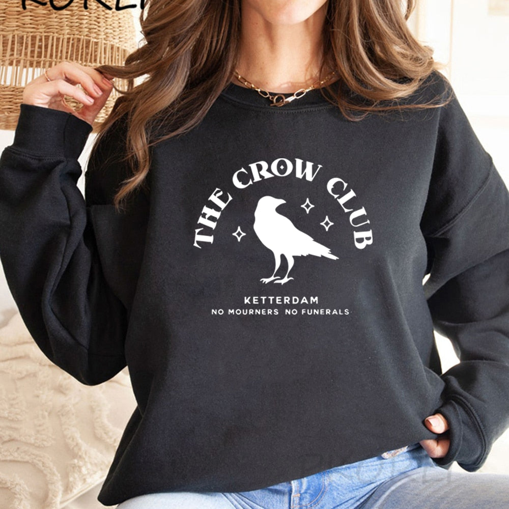 Ketterdam Crow Club Sweathirt Six of Crows Hoodie Sweathirts Damen