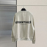 Sweatshirt mit modischem Buchstabendruck, Hip-Hop, locker, Unisex