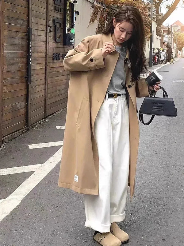 High Waisted White Jeans Women Plus Size Wide Leg Loose Spring Pants