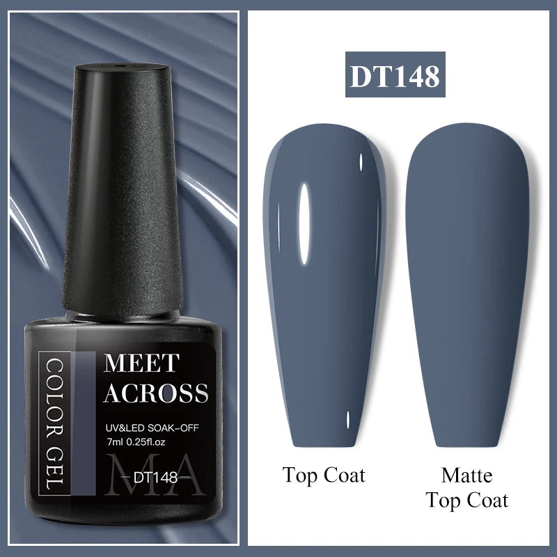7ml Super Top Coat Gel Nail Base Gel Matte Top Coat Semi-Permanent