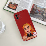 Anime Demon Slayer Phone Case for Iphone Colorful