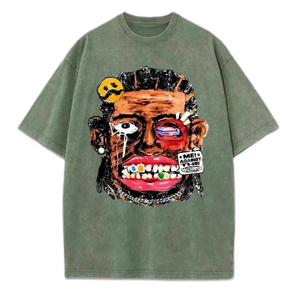 Men’s Even The Wealthy Have Troubles Oversized Washed T-Shirt
