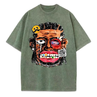 Men’s Even The Wealthy Have Troubles Oversized Washed T-Shirt