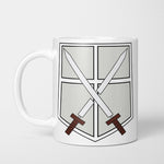 Attack on Titan Keramik-Wasserbecher, Kaffeebecher, Milchbecher, Bier