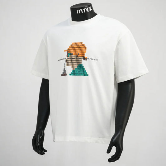 2025 New Trend Men’s Creative Printed Summer T-Shirt Loose Round Neck