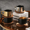 Ceramic Set Gift Box Gift Solid Wood Cup Coffee Mug Drinking Utensils 230ML