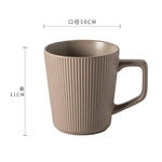 500ML Ceramics Mug Nordic High-capacity Milk Coffee