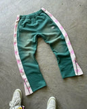 Y2K Striped Star Sweatpants Retro Harajuku Hip Hop Wide-Leg