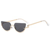 Retro Cat Eye Hip Hop Narrow Sunglasses Women