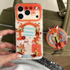 Polka Dot Funny Cartoon Magnetic Phone Case for iPhone 17 Pro