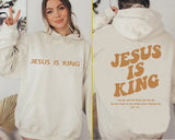 Jesus Is King Hoodie Women's Harajuku Streetwear