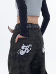 Y2K Vintage Camouflage Cargo Pants Women's Streetwear