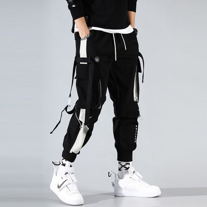 Harajuku Jogger Cargohose Herren Mode Militär Techwear Streetwear Hip Hop