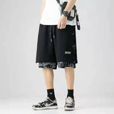 Thin Thickness Printed Basketball Jogging Shorts For Mens Casual