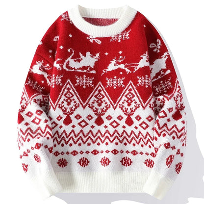 Men's Cozy Knit Sweater Autumn Winter Warm