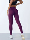 Striped High Waist Yoga Leggings Women Slim Fit Stretchy Gym Pants