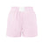 Women's Casual Shorts Stripe High Elastic Waist Loose Short Pants Summer