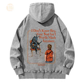 Y2K Men's Hoodie Graphic Print Casual