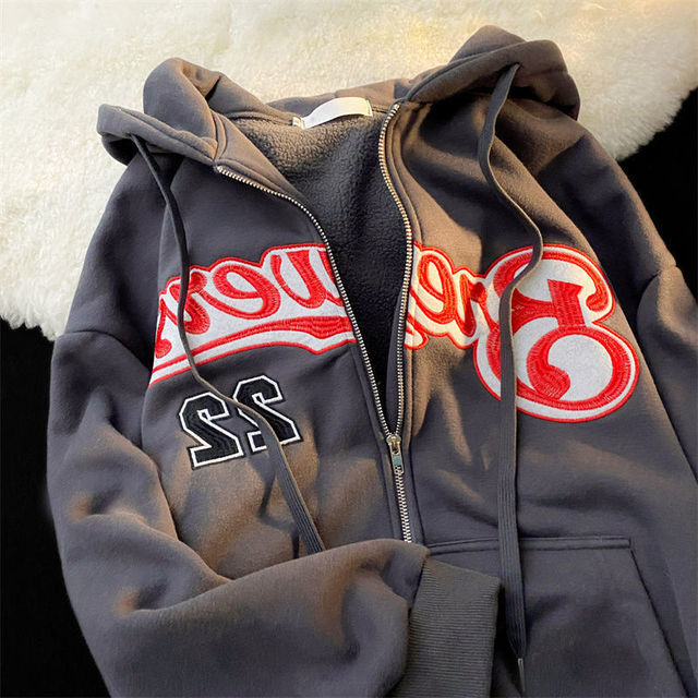 Y2K Hoodie High Quality Zip Sweatshirt Men Hoodies Sweatshirts