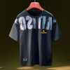 Mens Oversized Graphic Tee Breathable Cotton T Shirt Casual
