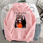Hoodies Female Studio Ghibli Cute Anime Sweatshirt Pullover Casual
