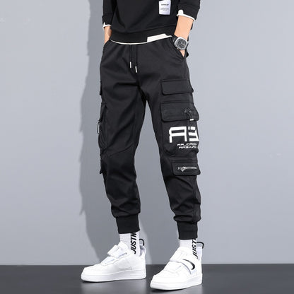 Harajuku Jogger Cargohose Herren Mode Militär Techwear Streetwear Hip Hop