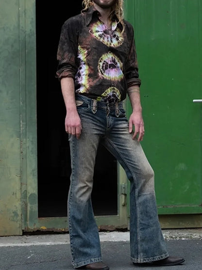 Denim Pants Designer Bell Trousers Fall Winter