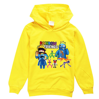 Children Alphabet Lore Hoodie Cartoon Tops for Kids & Teens, Spring Autumn Full Sleeve Hoodies