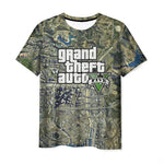 Rock the Streets GTA 3D Printed T-Shirts for Men