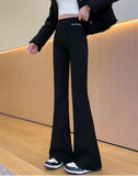 Stay Cozy and Stylish with High-Waist Shark Leather Pants for Women