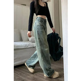 Vintage 90s Baggy High Waist Wide Leg Jeans Women