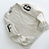 Sweatshirt Letter Sleeve Hoodies Unisex Thick