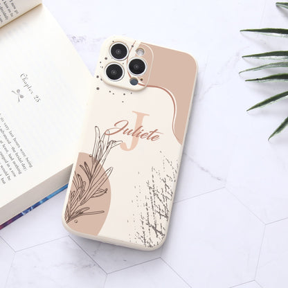 Flower Phone Case For iPhone Personalized Soft Cover