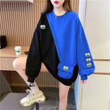 Kawaii Anime Designer Hoodie For Women Cute Aesthetic Korean Fashion