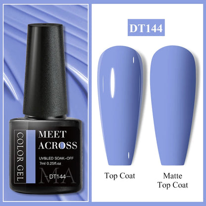 7ml Super Top Coat Gel Nail Base Gel Matte Top Coat Semi-Permanent