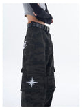 Y2K Vintage Camouflage Cargo Pants Women's Streetwear