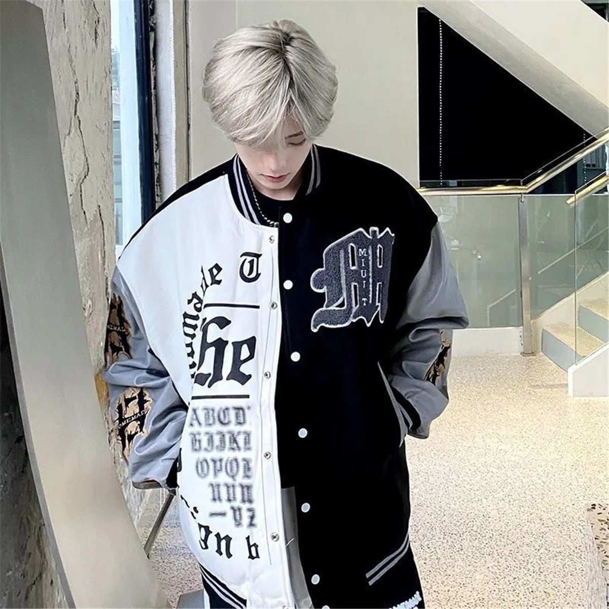 Streetwear Jacket Men Outerwear Casual Harajuku