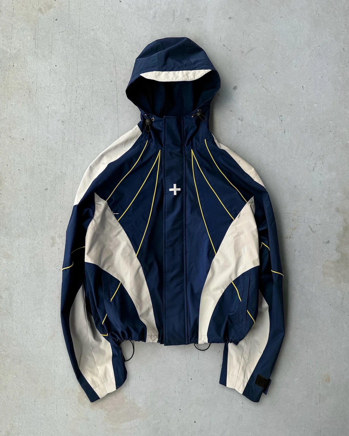 2025 Ventus Shell Oversized Zipper Men Jacket Streetwear