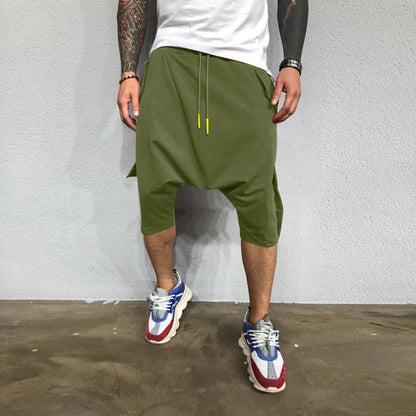 Casual Sweatpants For Men Hip Hop Trend In America Loose Solid Street Sports