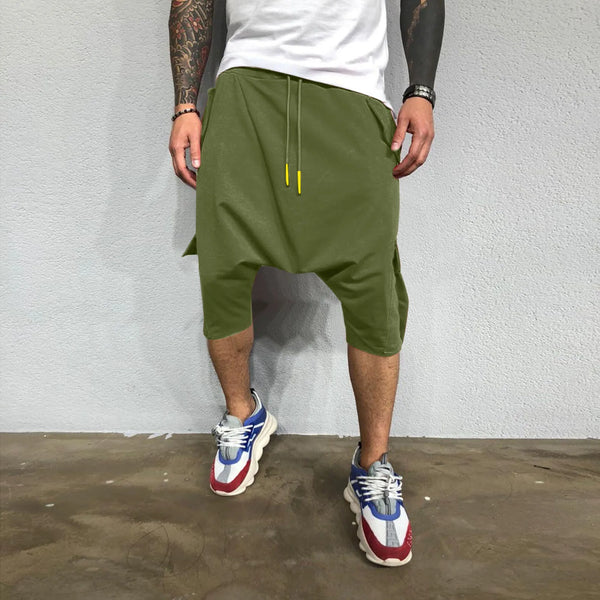 Casual Sweatpants For Men Hip Hop Trend In America Loose Solid Street Sports