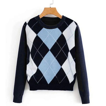 Outerwears Women'S Sweater Fashion Long Sleeve England Style