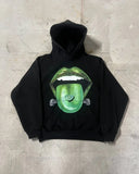 Y2k teeth mouth Graphic Hoodie