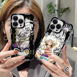 Japan Anime Luffys Gear 5 Phone Case For iPhone  One Pieces Transparent Cover
