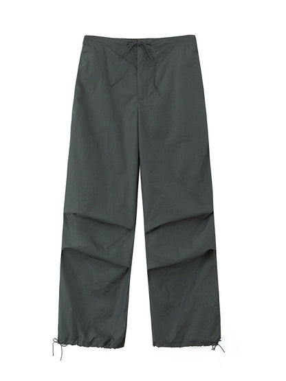 Cargohose Damen Vintage Jogginghose mit hohem elastischem Bund