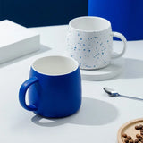 500ml Ceramic Mug Gift Package Blue Coffee Cup