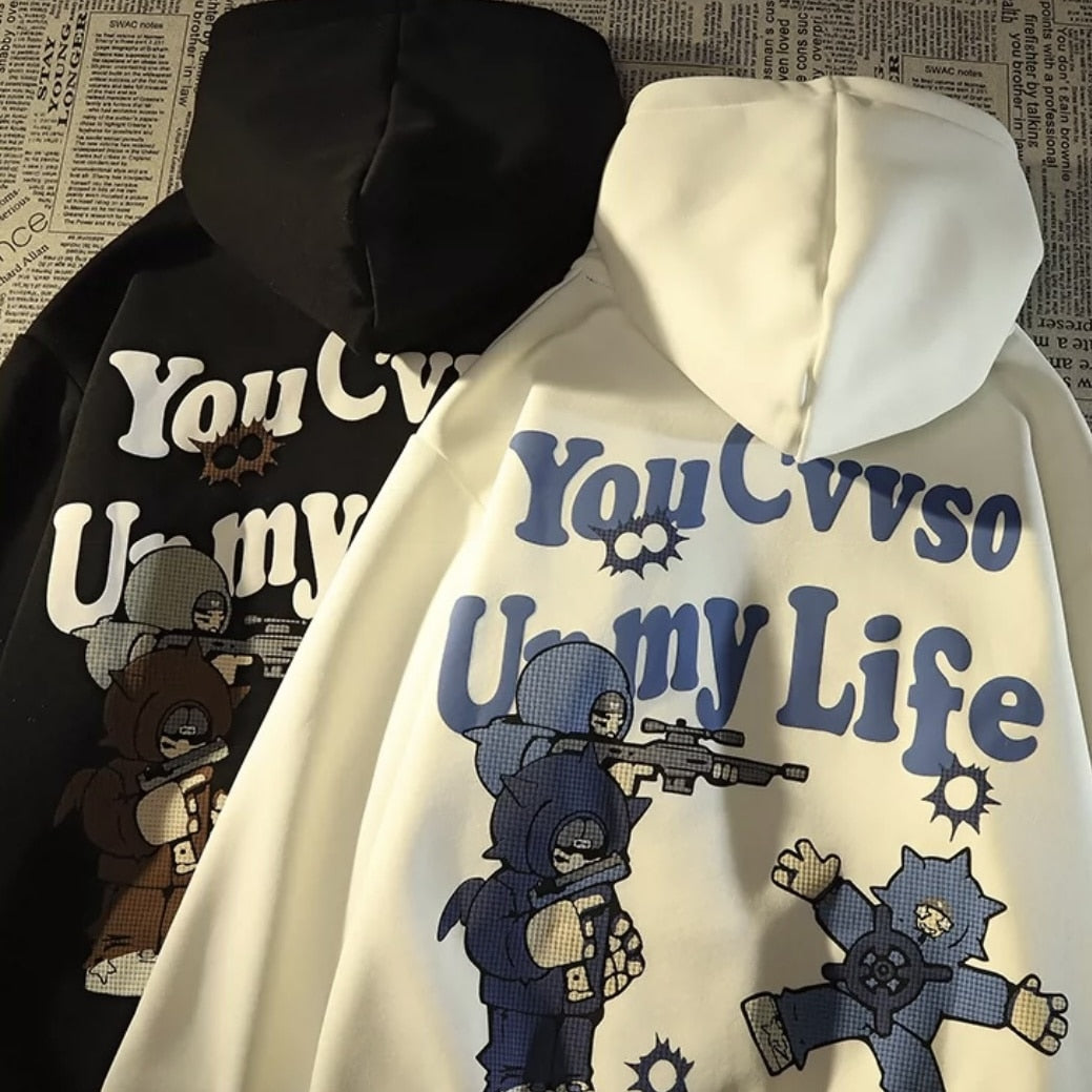 sweater anime hoodie lovers on high street streetwear